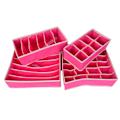 Miniatyrbillede 9 af 10: Underwear opbevaringsboks Strømper opbevaringspose 6 grid(1PC)