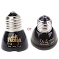 Miniatyrbillede 10 af 10: Keramisk Varmestråler Lampe til Reptiler uden Lys - Brooder Coop Varmer til Amfibier, Kæledyr og Udrugning af Kyllinger 75W