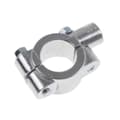 Motorcykel 10mm 8mm Styrfäste Klämfäste Backspegel Monteringsadapter Silver 10mm