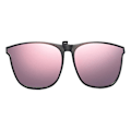 Miniatyrbilde 1 av 4: Polariserte Clip-on Flip Up Solbriller Uv400 Linser Reversible Polariserte Clip Sakura Pink