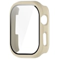 Pikkukuva 4 / 5: Huawei Watch D2 -kotelo, kova PC, koko kelloa suojaava, temperoitu lasikalvo - norsunluunvalkoinen Multicolor Ivory White