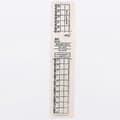 Ritmaterial i plast | Linjal för skolritningar | Kontorsmaterial Linjal - Linjaler - 20cm ruler