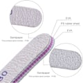 Miniatyrbilde 5 av 8: 15 stk. Neglefiler Profesjonelt Sett Buede Neglefiler 100/180 Korn Dobbeltsidig Smirkelbrett Manikyrverktøy for Hjem og Salongbruk A15 Pcs Curved  White