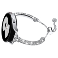 Miniatyrbilde 2 av 5: Klokke for Samsung Galaxy Watch6 40 mm 44 mm/Watch6 Classic 43 mm 47 mm/ Watch 4/5 40 mm 44 mm Silver