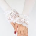 Miniatyrbillede 7 af 9: Dame Arm Sleeves white Type1-Type1