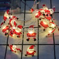 Julgran LED Snögubbe Ljusslinga Högtidsfestival Dekor E