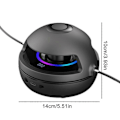 Miniatyrbild 3 av 5: Träningsräknare Elektrisk Hopprep Maskin Hopprep Rep 70 Cm Kreativ Elektronisk Räkning - SNNGV black