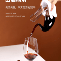 Miniatyrbilde 3 av 8: Krystall U-formet vinkaraffel gaveeske Swan karaffel