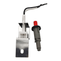 Miniatyrbilde 4 av 5: Piezo tennermontering erstatningssett, gnisttenningssettmontering med ledning for Weber Q100 Q200 Q1000 Q2000 for grill reservedeler