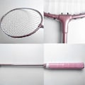 Miniatyrbild 4 av 5: 2 st Badmintonracketar och Bärväska Set Badmintonracket Set Inomhus Utomhus Blue
