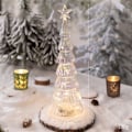 Miniatyrbild 1 av 4: Färgglada lampor, julgransformer, festliga bordsdekorationer skapar en varm och glad semesteratmosfär 25cm A5
