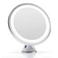 Pikkukuva 2 / 8: UNIQ Imumeikkipeili LED-valolla ja x10-suurennoksella - Valkoinen