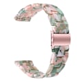 Miniatyrbillede 1 af 4: Udskiftningsrem til Garmin Vivoactive 4 - 22mm Vandtæt Resin Urrem Multicolor Style I Garmin Vivoactive 4
