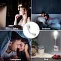 Miniatyrbild 5 av 5: E27-uttag med strömbrytare 360 graders justerbar E27 lampa adapter vägguttag lamphållare E27-uttag utan glödlampa