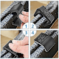 Miniatyrbillede 3 af 4: Møbelklips Functal Flet Sofa Connector Fasteners Holdbar Udendørs (8 stk.)
