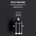Pikkukuva 8 / 11: Auton pikalatausadapteri matkapuhelimelle, tabletille, kojelautakameralle, USB ja PD30W/65W Type-C kaksoisportin virtapistoke, piilotettu autonlaturi null - PD30W