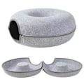 Miniatyrbild 10 av 10: Kattunnel Donut Light grey