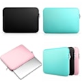 Pikkukuva 1 / 5: Vetoketjunen Kannettavan Tietokoneen Kotelo Suojaava Hylky Macbook Air Pro Retina Notebook kaesi Black 14