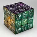 3x3x3 Magisk Pusselkub Matematik Kemi Element Kub Barnpresenter Pedagogiska Leksaker Chemistry