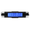 Bilur Termometer, Elektronisk Ur Termometer LED Baggrundslys Digital Display