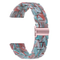 Miniatyrbilde 1 av 4: Utskiftbar klokkereim for Garmin Vivoactive 4, 22 mm, vanntett harpiksreim - Smaragdgrønn Red Style G Garmin Vivoactive 4