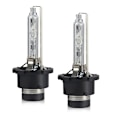 Miniatyrbilde 1 av 5: D4s HID-pærer, Xenon-hovedlyspæreutskifting 35w 6000k Hvit Høy/Lavstråle for , Pakke med 2 (6000