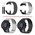 Miniatyrbilde 2 av 5: Armbånd i rustfritt stål til Sunnto Ambit 3/3 Run/2s/2/1 Black