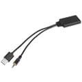 Miniatyrbillede 2 af 4: Bil Trådløs Bluetooth Modul Musik Adapter Ekstra Modtager Aux Audio Usb 3.5mm Stik Til E90 E