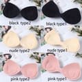 Miniatyrbillede 3 af 5: Tykke bh-puder Bikini indsats beskytter pink type2-type2