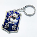 Pikkukuva 1 / 5: Jalkapallojoukkueen avaimenperä MM-kisat akryyliriipus Keychain C Ronaldo Juventus 99