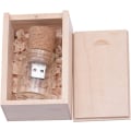 Miniatyrbillede 7 af 7: Flydende flaske USB3.0 Flash Drive Memory Stick Transparent USB Stick med trækasse Forretningsgaver til computere, bilstereo osv. (64 GB)