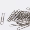 Pikkukuva 6 / 6: 100 kpl Leikekirjanpidikkeitä Metalliset Kirjanmerkit