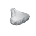 Pikkukuva 1 / 4: Vedenpitävä pyörän satulanpäällinen kiristysnarulla Vedenpitävä suojapäällinen Pyörän satulan sade pölysuoja (punainen) grey