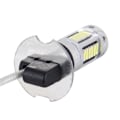 Pikkukuva 4 / 5: 2 kpl H3 10W 30 SMD-4014 LED-sumuvalot autoille, DC 12V White Light