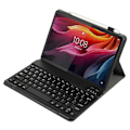 Miniatyrbilde 3 av 4: AM27 Lær+TPU nettbrettdeksel med Bluetooth-tastatur for Lenovo Tab K11 Plus
