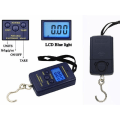 Miniatyrbilde 2 av 6: Digital vekt fiskevekt 0 - 40kg også for bagasje etc. Svart