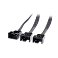 Pikkukuva 5 / 5: Cable Matters 2-pakkaus 4-napainen PWM-jakokaapeli 30 cm, 3 tietokoneen tuulettimen jakokaapeli, PC-tuulettimen jakokaapeli, 3 tuulettimen jakokaapeli 3 in 1