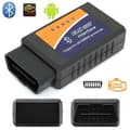 Moottorin diagnostiikkatyökalu - ELM - OBDII ELM327 - Bluetooth - Universaali - Musta