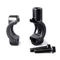Motorcykel 10mm 8mm Styrfäste Klämfäste Backspegel Monteringsadapter Black 10mm