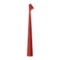 Miniatyrbillede 1 af 5: Elegant Slim Konisk Stem Bordlampe Bærbar & Dæmpbar Led Skulpturlys Dec Red