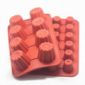 Miniatyrbillede 4 af 5: Moulds Dessert Værktøjer Kageform Silikoneform Praktisk Afstøbning Til Køkken Bagning，form silikone kageform