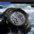 Miniatyrbillede 9 af 10: Herre Sports Ure LED Digital Ur Army Green