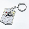 Pikkukuva 1 / 5: Jalkapallojoukkueen avaimenperä MM-kisat akryyliriipus Keychain Ronaldo Portugal 87
