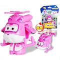 Pikkukuva 1 / 5: Super Wings Action Figures 2\" Mini Muuntavat Lentävät Robotti Jett Dizzy Dino Muuntumismalli Leikkikalut Lapsille Lahjoiksi Dizzy