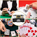 Miniatyrbilde 5 av 5: Automatisk kortsorterer, elektronisk kasino pokerspill, batte