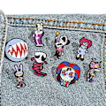 Miniatyrbillede 4 af 5: 8 stk./sæt The Amazing Digital Circus Pins Cirkus Klovn Lapel Badges Til Fans Souvenir Gave