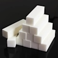 Miniatyrbild 4 av 5: 12 st vita buffer slipblockar filer korn manikyr nagelkonst tips verktyg standard