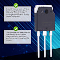 Miniatyrbilde 5 av 5: 5 stk. 40N60FD2 SGT40N60FD2 SGT40N60FD2PN 40A 600V Transistor TO-3P - Høy Effektivitet & Rask Switching