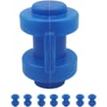 Trampolinändskydd 8-pack Ändskydd Säkerhetsnät Reservdelar Diameter 25mm
