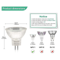 Miniatyrbild 4 av 5: Mr11 halogenlampor (12-pack), Gu4 halogenlampa 12v 20w, Mr11 Gu10 dimbar lampskärm för taklampa